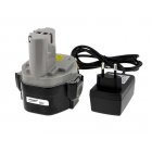 Batteri til Makita 1433 Li-Ion inkl. Lader 2000mAh Batteri til Makita 1433 Li-Ion inkl. Lader 2000mAh