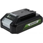 Greenworks Batteri GB24B2 24V Li-Ion, for alle maskiner i 24V Greenworks Tools Serie