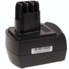 Batteri til Metabo BSZ12 2000mAh Batteri til Metabo BSZ12 2000mAh