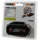 WORX Batteri WA3553 20V 4,0Ah Li-Ion WORX Batteri WA3553 20V 4,0Ah Li-Ion