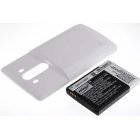 Batteri til LG G3 Hvid 6000mAh