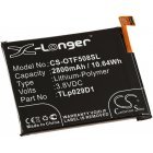 Batteri passer til Mobil, Smartphone Alcatel One Touch 3 Dual SIM, OT-5086D, Type TLp029D1 m.fl.