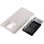 Batteri til Samsung GT-I9602 Hvid 5600mAh Batteri til Samsung GT-I9602 Hvid 5600mAh
