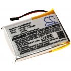 Batteri kompatibel med Garmin Type 361-00076-00