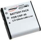 Batteri til Casio Typ NP-40