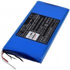 Batteri kompatibel med Micsig Type SEC5076170-2S