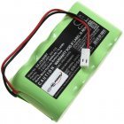 Batteri kompatibelt med Jablotron Type BAT-4V8 Batteri kompatibelt med Jablotron Type BAT-4V8