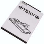 Original Batteri til Emporia V50 / Type AK-V25 / emporiaPure V25