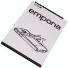 Original Batteri til Emporia V50 / Type AK-V25 / emporiaPure V25 Original Batteri til Emporia V50 / Type AK-V25 / emporiaPure V25