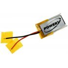 Batteri til Hovedtelefon Plantronics WH210 Batteri til Hovedtelefon Plantronics WH210