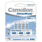 Camelion HR03 Micro AAA AlwaysReady, Ni-MH Batteri 4er Blister 800mAh Camelion HR03 Micro AAA AlwaysReady, Ni-MH Batteri 4er Blister 800mAh