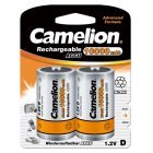 Camelion Ni-MH Batteri HR20 Mono D 2er Blister 10000mAh