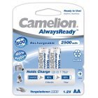 Camelion HR6 Mignon AA AlwaysReady 2er Blister 2500mAh Camelion HR6 Mignon AA AlwaysReady 2er Blister 2500mAh