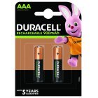 Duracell Rechargeable AAA, Micro, HR03 Batteri 900mAh 2er Blister Duracell Rechargeable AAA, Micro, HR03 Batteri 900mAh 2er Blister