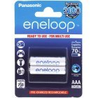 Panasonic eneloop Batteri AAA 2er-Blister (BK-4MCCE/2BE)