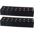 Powery Bly-Gel Batteri til USV APC Smart-UPS SURT8000RMXLI Powery Bly-Gel Batteri til USV APC Smart-UPS SURT8000RMXLI