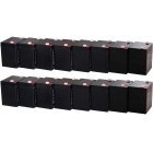 Powery Bly-Gel Batteri til UPS APC Smart-UPS SURTD5000RMXLI 5Ah 12V Powery Bly-Gel Batteri til UPS APC Smart-UPS SURTD5000RMXLI 5Ah 12V