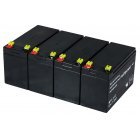 Powery Blybatteri passendee til APC Smart UPS SMT1500R2I-6W 12V 7,2Ah
