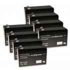 Powery Blybatteri MP1236H til APC Smart-UPS SUA3000RMXLI3U 9Ah 12V (Erstatter ogs 7,2Ah/7Ah)