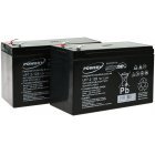 Powery Bly-Gel Batteri til USV APC Back-UPS RS1500