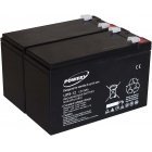 Powery Bly-Gel Batteri til UPS APC Back-UPS RS1500 9Ah 12V Powery Bly-Gel Batteri til UPS APC Back-UPS RS1500 9Ah 12V