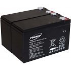 Powery Bly-Gel Batteri til UPS APC Back-UPS BR1500I 9Ah 12V
