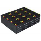 Powery Batteri til USV APC RBC44