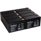 FirstPower Bly-Gel Batteri til UPS APC RBC 105 7Ah 12V FirstPower Bly-Gel Batteri til UPS APC RBC 105 7Ah 12V