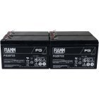 FIAMM Blybatteri passendee til APC Smart UPS SMT1500R2I-6W 12V 7,2Ah