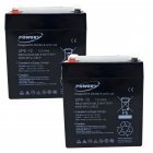 Powery Blygel Batteri 12V 6Ah erstatter APC RBC 20 Powery Blygel Batteri 12V 6Ah erstatter APC RBC 20