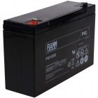 FIAMM Batteri til modelbd, modelbil, hobby mv. 6V 12Ah (erstatter ogs 10Ah)