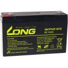 KungLong batteri til UPS Notstrom Notbeleuchtung 6V 12Ah (erstatter ogs 10Ah)