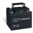 Powery Blybatteri (multipower) MPC50-12I Cyklisk