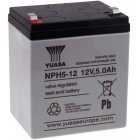 YUASA Blybatteri NPH5-12 (High Rate)
