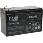 FIAMM Blybatteri 12FGHL28 12V 7,2Ah