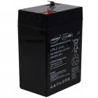 Powery Blybatteri FP440A 4V 4Ah Powery Blybatteri FP440A 4V 4Ah