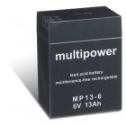 Powery Blybatteri (multipower) MP13-6