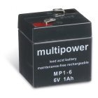 Powery Blybatteri (multipower) MP1-6 Powery Blybatteri (multipower) MP1-6