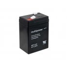 Powery Batteri til Både, model, autocampere, hobby, camping 6V 4,5Ah Powery Batteri til Både, model, autocampere, hobby, camping 6V 4,5Ah