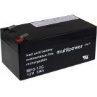 Powery Blybatteri (multipower) MP3-12C deep cycle