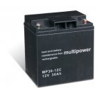 Powery Blybatteri (multipower) MP30-12C deep cycle