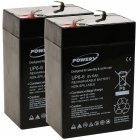 Powery Blygel Batteri erstatter APC RBC 1 Powery Blygel Batteri erstatter APC RBC 1