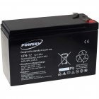 Powery Bly-Gel Batteri UP9-12 12V 9Ah