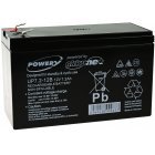 Powery Bly-Gel Batteri kompatibel med Panasonic Typ LC-R127R2PG1 12V 7,2Ah
