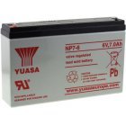 YUASA Erstatnings Batteri 6V 12Ah til Foderbd, agnbde