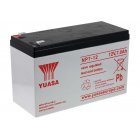 YUASA Batteri til Solsystemer, elevatorer, ndbelysning, alarmsystemer 12V 7Ah