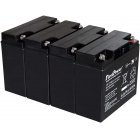FirstPower Bly-Gel Batteri til YUASA NP18-12 12V 18Ah VdS FirstPower Bly-Gel Batteri til YUASA NP18-12 12V 18Ah VdS