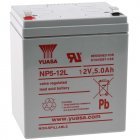 YUASA Blybatteri NP5-12L, ersetzt NPH5-12 hochstromfest YUASA Blybatteri NP5-12L, ersetzt NPH5-12 hochstromfest