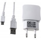 Multi-Ladeadapter med 2x USB 2,1A inkl. Ladekabel til Samsung Galaxy S4 / S4 mini