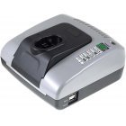 Powery Batteri Lader med USB til Berner 1701 Powery Batteri Lader med USB til Berner 1701